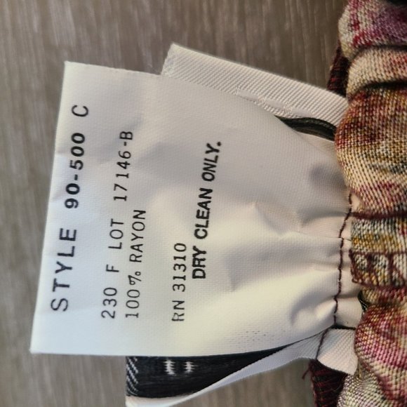 Vintage Miz California Women's Printed Shorts NWT Made in USA Large Mod Relate - Picture 9 of 9